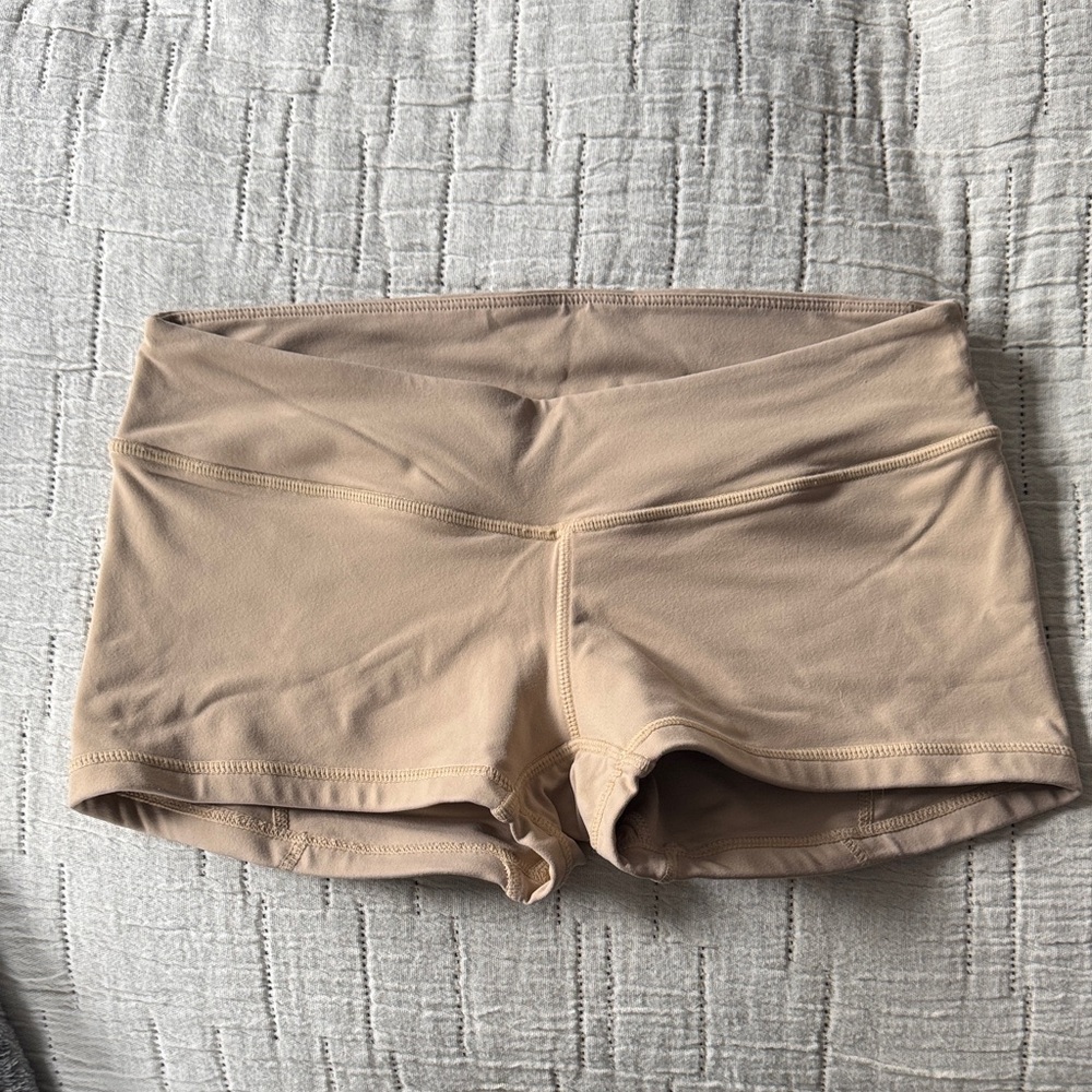 Women's Athletic Tan Shorts